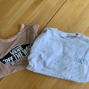 Original Vans Shirts Duo